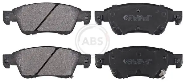 Bremsbelagsatz, Scheibenbremse Vorderachse A.B.S. 37636