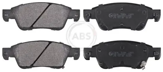 Bremsbelagsatz, Scheibenbremse Vorderachse A.B.S. 37636 Bild Bremsbelagsatz, Scheibenbremse Vorderachse A.B.S. 37636