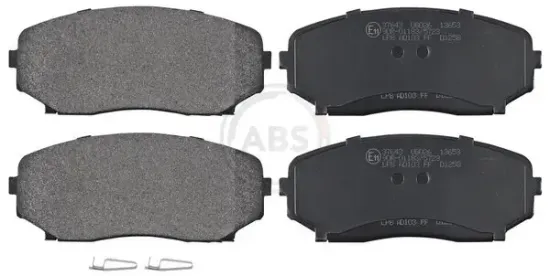 Bremsbelagsatz, Scheibenbremse A.B.S. 37643 Bild Bremsbelagsatz, Scheibenbremse A.B.S. 37643