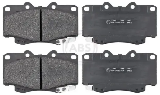 Bremsbelagsatz, Scheibenbremse A.B.S. 37649 Bild Bremsbelagsatz, Scheibenbremse A.B.S. 37649