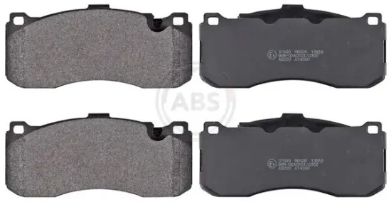 Bremsbelagsatz, Scheibenbremse Vorderachse A.B.S. 37689 Bild Bremsbelagsatz, Scheibenbremse Vorderachse A.B.S. 37689