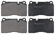 Bremsbelagsatz, Scheibenbremse Vorderachse A.B.S. 37959