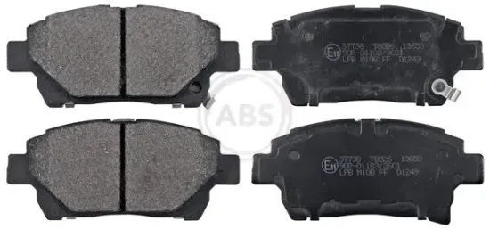 Bremsbelagsatz, Scheibenbremse Vorderachse A.B.S. 37738 Bild Bremsbelagsatz, Scheibenbremse Vorderachse A.B.S. 37738