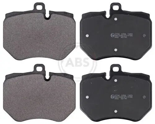 Bremsbelagsatz, Scheibenbremse Vorderachse A.B.S. 37740