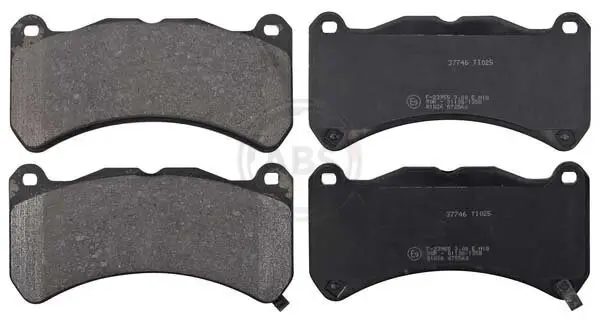 Bremsbelagsatz, Scheibenbremse Vorderachse A.B.S. 37746