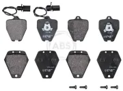 Bremsbelagsatz, Scheibenbremse Vorderachse A.B.S. 37758