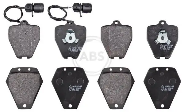 Bremsbelagsatz, Scheibenbremse Vorderachse A.B.S. 37759