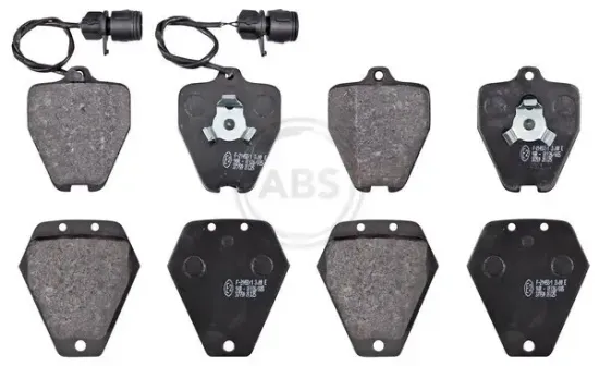 Bremsbelagsatz, Scheibenbremse Vorderachse A.B.S. 37759 Bild Bremsbelagsatz, Scheibenbremse Vorderachse A.B.S. 37759