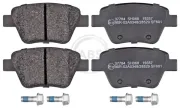 Bremsbelagsatz, Scheibenbremse A.B.S. 37784