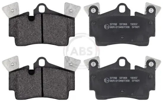 Bremsbelagsatz, Scheibenbremse Hinterachse A.B.S. 37792 Bild Bremsbelagsatz, Scheibenbremse Hinterachse A.B.S. 37792