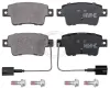 Bremsbelagsatz, Scheibenbremse Hinterachse A.B.S. 37796