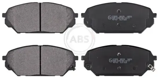 Bremsbelagsatz, Scheibenbremse Vorderachse A.B.S. 37809 Bild Bremsbelagsatz, Scheibenbremse Vorderachse A.B.S. 37809