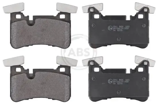 Bremsbelagsatz, Scheibenbremse Hinterachse A.B.S. 37812 Bild Bremsbelagsatz, Scheibenbremse Hinterachse A.B.S. 37812