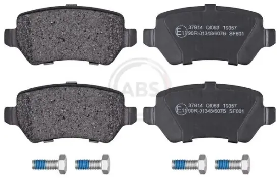 Bremsbelagsatz, Scheibenbremse Hinterachse A.B.S. 37814 Bild Bremsbelagsatz, Scheibenbremse Hinterachse A.B.S. 37814