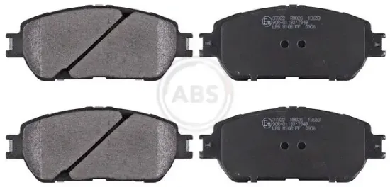 Bremsbelagsatz, Scheibenbremse Vorderachse A.B.S. 37822 Bild Bremsbelagsatz, Scheibenbremse Vorderachse A.B.S. 37822