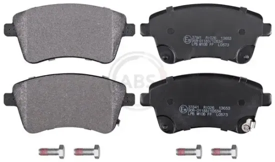 Bremsbelagsatz, Scheibenbremse Vorderachse A.B.S. 37841 Bild Bremsbelagsatz, Scheibenbremse Vorderachse A.B.S. 37841