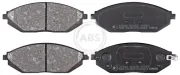 Bremsbelagsatz, Scheibenbremse Vorderachse A.B.S. 37842