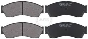 Bremsbelagsatz, Scheibenbremse Vorderachse A.B.S. 37849