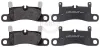Bremsbelagsatz, Scheibenbremse Hinterachse A.B.S. 37850