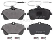 Bremsbelagsatz, Scheibenbremse Vorderachse A.B.S. 37858