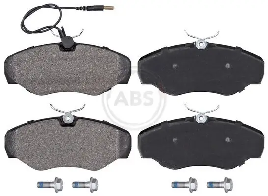 Bremsbelagsatz, Scheibenbremse Vorderachse A.B.S. 37874 Bild Bremsbelagsatz, Scheibenbremse Vorderachse A.B.S. 37874