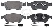 Bremsbelagsatz, Scheibenbremse Vorderachse A.B.S. 37875
