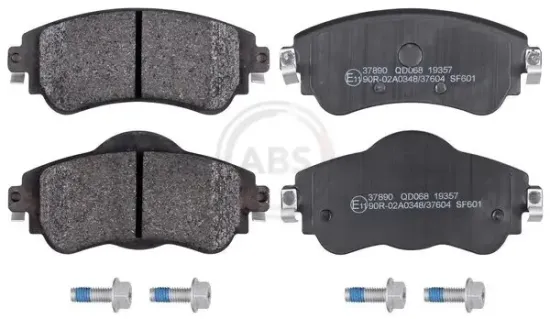 Bremsbelagsatz, Scheibenbremse Vorderachse A.B.S. 37890 Bild Bremsbelagsatz, Scheibenbremse Vorderachse A.B.S. 37890