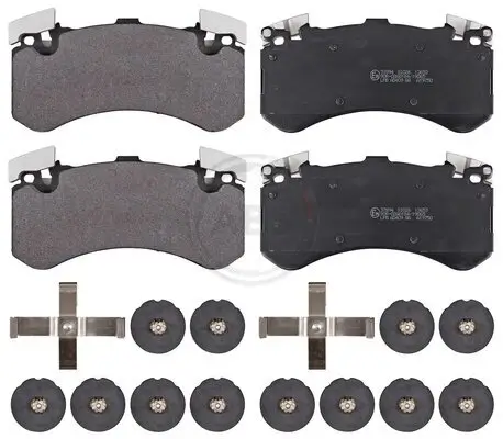 Bremsbelagsatz, Scheibenbremse Vorderachse A.B.S. 37894 Bild Bremsbelagsatz, Scheibenbremse Vorderachse A.B.S. 37894