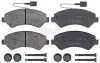 Bremsbelagsatz, Scheibenbremse Vorderachse A.B.S. 37908