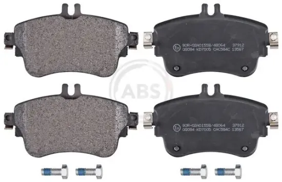 Bremsbelagsatz, Scheibenbremse Vorderachse A.B.S. 37912 Bild Bremsbelagsatz, Scheibenbremse Vorderachse A.B.S. 37912