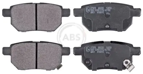 Bremsbelagsatz, Scheibenbremse Hinterachse A.B.S. 37926 Bild Bremsbelagsatz, Scheibenbremse Hinterachse A.B.S. 37926