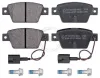 Bremsbelagsatz, Scheibenbremse Hinterachse A.B.S. 37928