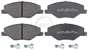 Bremsbelagsatz, Scheibenbremse Vorderachse A.B.S. 37957