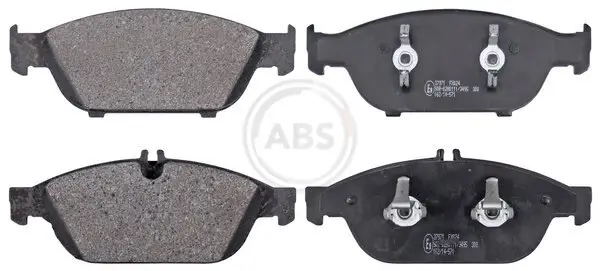 Bremsbelagsatz, Scheibenbremse Vorderachse A.B.S. 37971