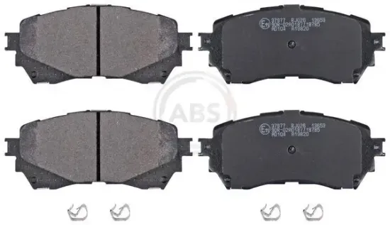 Bremsbelagsatz, Scheibenbremse Vorderachse A.B.S. 37977 Bild Bremsbelagsatz, Scheibenbremse Vorderachse A.B.S. 37977