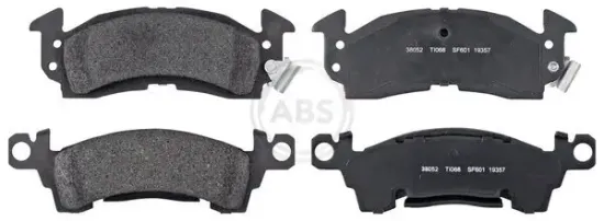 Bremsbelagsatz, Scheibenbremse Vorderachse A.B.S. 38052 Bild Bremsbelagsatz, Scheibenbremse Vorderachse A.B.S. 38052