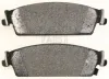 Bremsbelagsatz, Scheibenbremse Hinterachse A.B.S. 38430