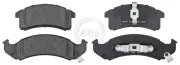 Bremsbelagsatz, Scheibenbremse Vorderachse A.B.S. 38505