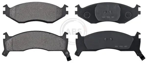 Bremsbelagsatz, Scheibenbremse Vorderachse A.B.S. 38521