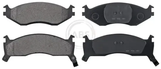 Bremsbelagsatz, Scheibenbremse Vorderachse A.B.S. 38521 Bild Bremsbelagsatz, Scheibenbremse Vorderachse A.B.S. 38521