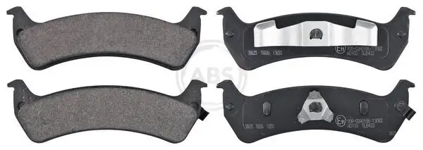 Warnkontakt, Bremsbelagverschleiß Hinterachse links Hinterachse rechts A.B.S. 39442