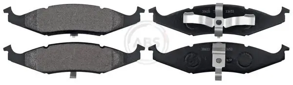 Bremsbelagsatz, Scheibenbremse Vorderachse A.B.S. 38633