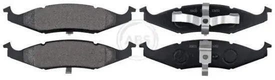 Bremsbelagsatz, Scheibenbremse Vorderachse A.B.S. 38633 Bild Bremsbelagsatz, Scheibenbremse Vorderachse A.B.S. 38633