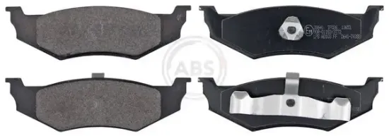 Bremsbelagsatz, Scheibenbremse Hinterachse A.B.S. 38641 Bild Bremsbelagsatz, Scheibenbremse Hinterachse A.B.S. 38641