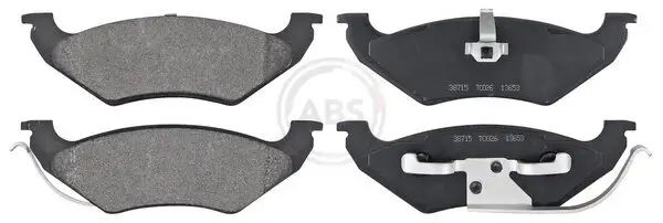 Bremsbelagsatz, Scheibenbremse A.B.S. 38715