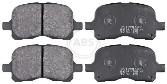 Bremsbelagsatz, Scheibenbremse Vorderachse A.B.S. 38741 Bild Bremsbelagsatz, Scheibenbremse Vorderachse A.B.S. 38741