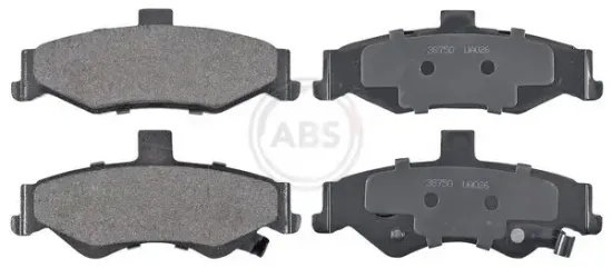 Bremsbelagsatz, Scheibenbremse Hinterachse A.B.S. 38750 Bild Bremsbelagsatz, Scheibenbremse Hinterachse A.B.S. 38750