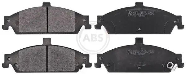 Bremsbelagsatz, Scheibenbremse Vorderachse A.B.S. 38752