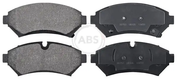 Bremsbelagsatz, Scheibenbremse Vorderachse A.B.S. 38753