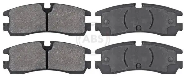 Bremsbelagsatz, Scheibenbremse Hinterachse A.B.S. 38754